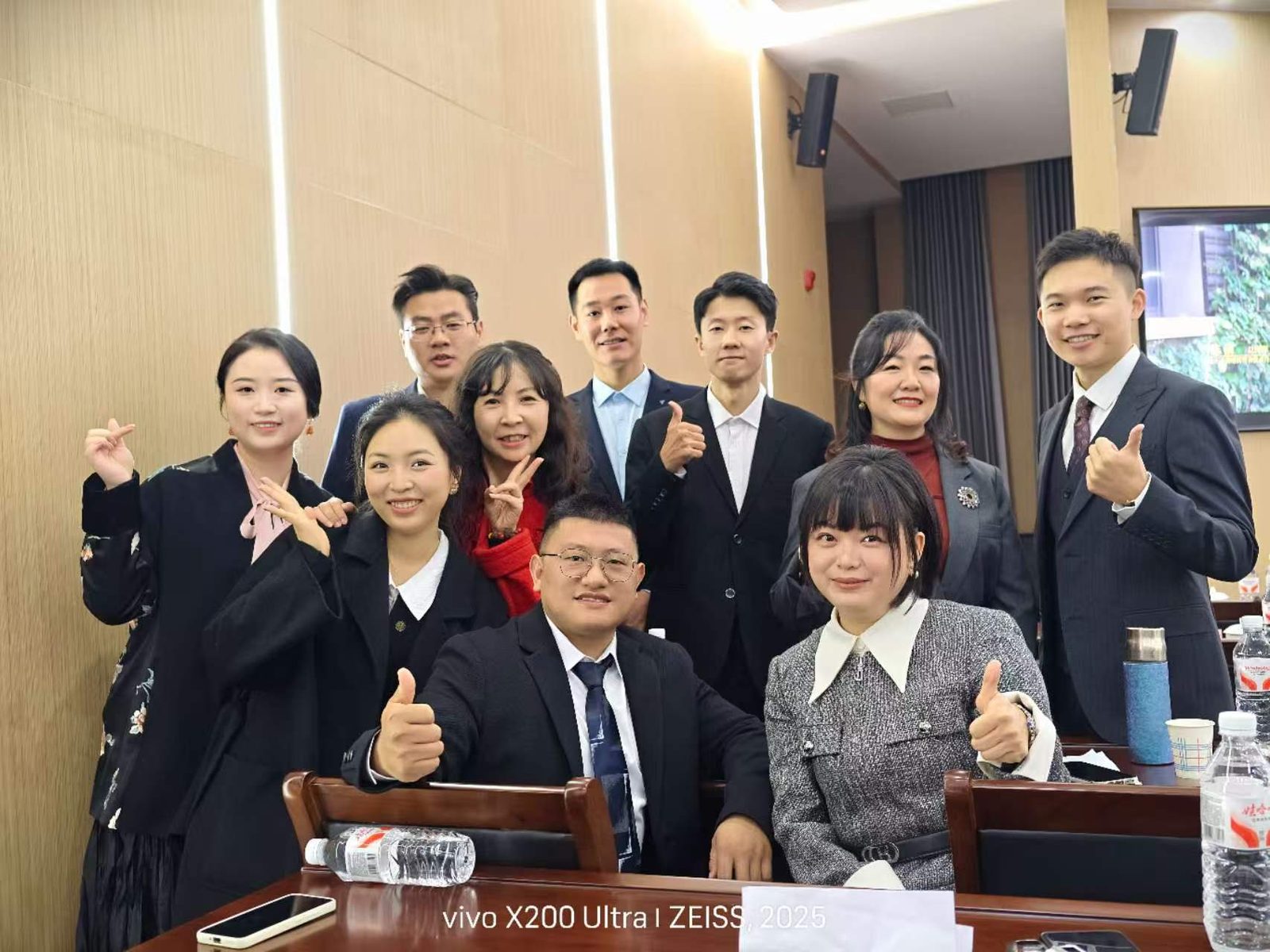 首期演讲者台下合照